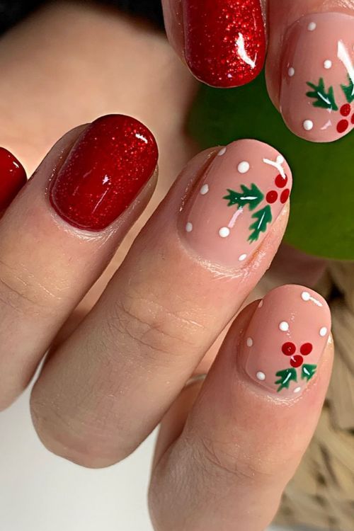 Nails Xoxo, Christmas Gel, Red Christmas Nails, Cute Christmas Nails, Christmas Nails Easy, Christmas Gel Nails, Cute Gel Nails, Christmas Nails Acrylic, Festival Nails