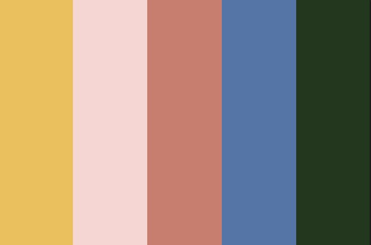 an image of the color scheme in different colors