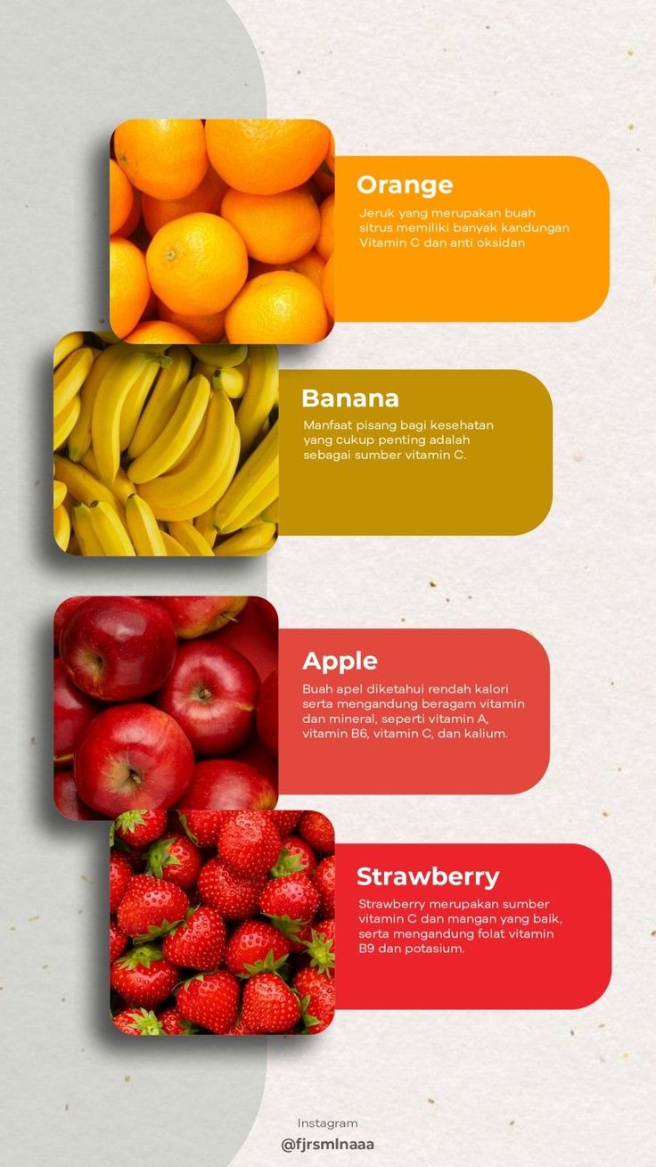 a bunch of fruits that are on top of each other with the words bananas and apples below them