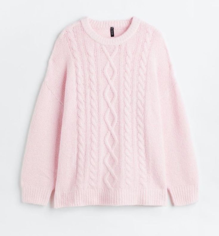 Cute Pink Sweater, Fest Temaer, Oversized Pullover, Dolce E Gabbana, Pink Outfits, Girly Outfits, Oversized Sweater, New Wardrobe, Dream Clothes