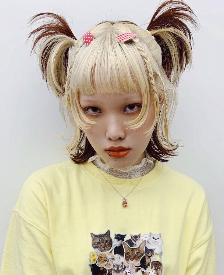 Harajuku Hairstyle, Harajuku Hair, Dye My Hair, Hair Reference, Hair Inspo Color, Dream Hair, 인물 사진, How To Draw Hair, Aesthetic Hair