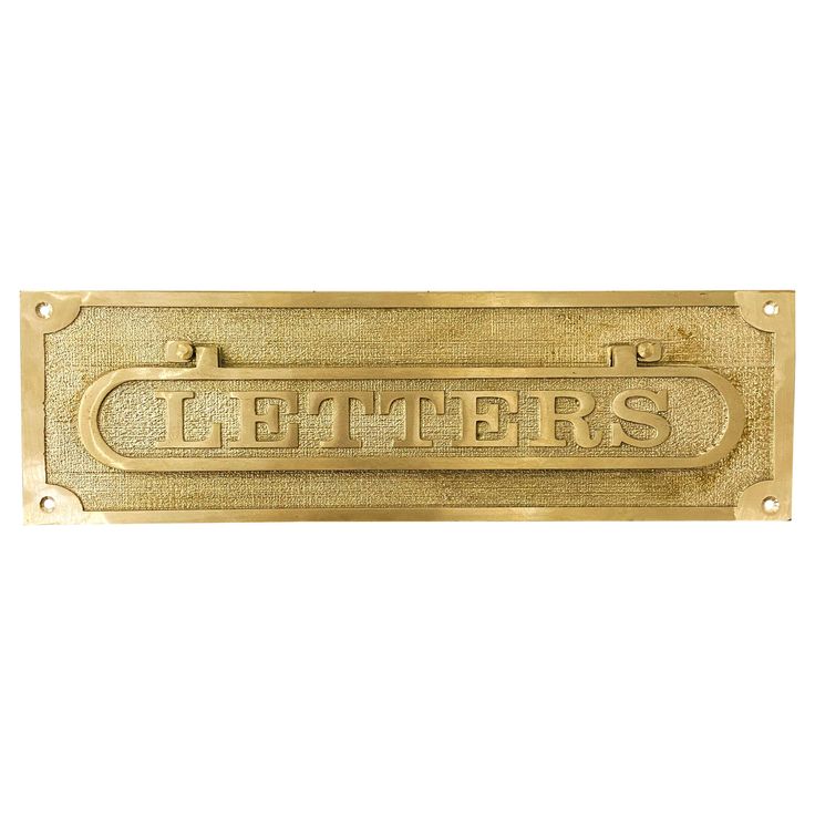 Cast brass customized letter Mail Slot - Letter box - Customized sign - Brass letter slot- Mail slot inner flap- Chrome letter box Elevate your home or office façade with our Customized Mail Slot A personalized letter box designed to marry functionality with style. Choose from a variety of materials, finishes, and sizes to match your unique taste and complement your property's architecture.  Crafted with durability in mind, our mail slot ensures secure and weather-resistant mail reception. Tailo Front Door Mail Slot, Door Mail Slot, Brass Letters, Mailbox Gold Vintage, Letter Box Design, Us Mail Box Vintage, Mail Slot, Post Box, Letter Box