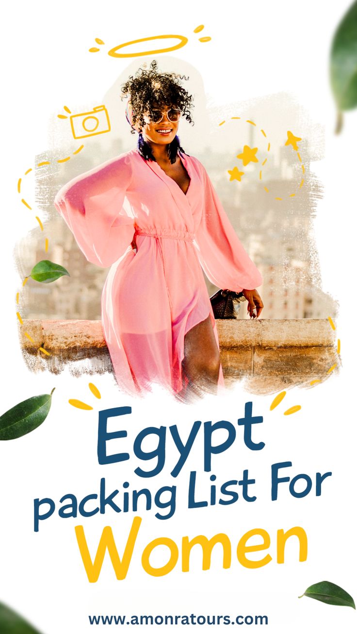 the egypt packing list for women