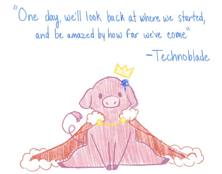 a drawing of a pink pig with a crown on its head sitting in front of a white background