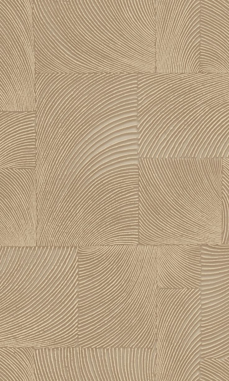 an image of a beige wallpaper with wavy lines in the center and bottom half