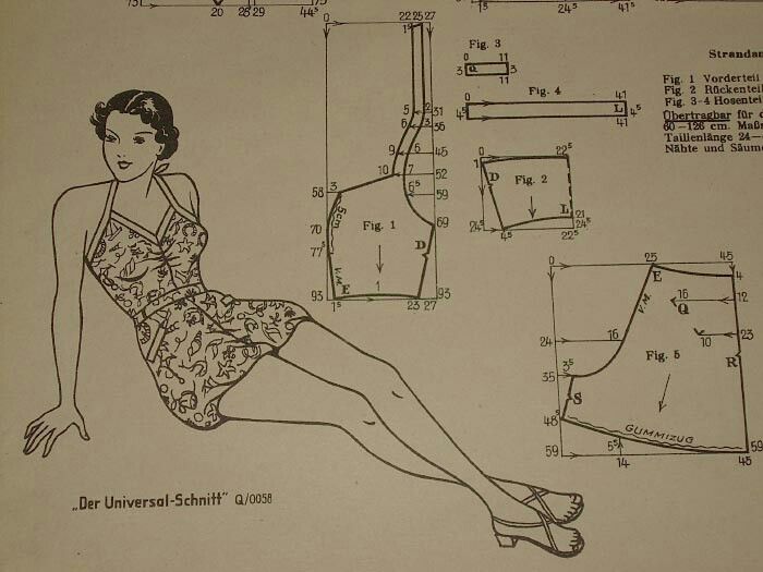 a drawing of a woman's dress with measurements and instructions for the pattern,