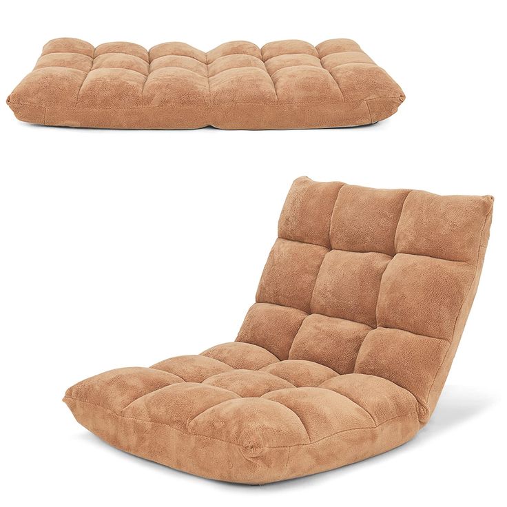 PRICES MAY VARY. 🍵【Super Comfy Lazy Chair】This lazy gaming chair is overstuffed with high-density sponges to dedicate to lasting high plumpness. And carpeted with skin-friendly coral velvet, our floor chair delivers a soft and warm touch, giving a comfortable chair to any floor. 🍵【Up to 14 Positions】Featuring a click-clack mechanism, this floor chair is able to flexibly adjust its backrest from 0 to 84 degrees and quickly switch among 14 positions in a second. It allows you to relax in an upri Gaming Sofa, Adjustable Sofa, Sleeper Bed, Living Room Recliner, Foam Flooring, Lazy Sofa, Floor Seating, Soft Corals, Leisure Time