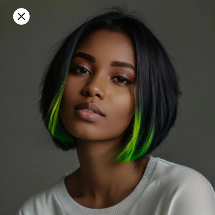 Get an inspiration for your next haircut from Remini . . . . 🔗https://reminidownload.com/ #remini#ai#aiphotography#photoediting#hairstyle#artificialintelligence#trending#reminiedit Colorful Bob Hair, Air Genasi Monk, Short Coloured Hair, Hair Color Bob, Crazy Hair Color Ideas, Short Hair Colour, Short Green Hair, Air Genasi, Short Blue Hair