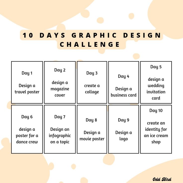 the 10 days graphic design challenge is here to help you plan for your next project