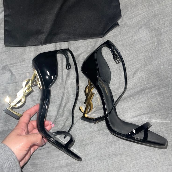 Slightly Worn Ysl Opyum Heels Very Good Condition. One Dust Bag Included Yves Saint Laurent Shoes, Saint Laurent Shoes, Shoes Women Heels, Yves Saint Laurent, Saint Laurent, Shoes Heels, Dust Bag, Size 6, Women Shoes