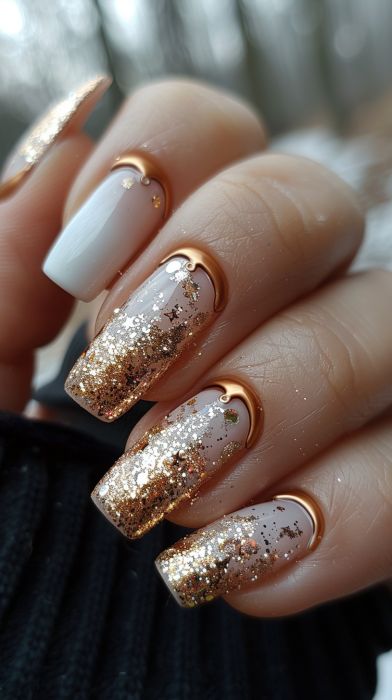 Spring Nails Spring Manicure, Nails Trend, Stunning Nail Designs, Spring Nail Trends, Nail Art Trends, Trend 2024, Latest Nail Art, Glitter Gold, Art Trends