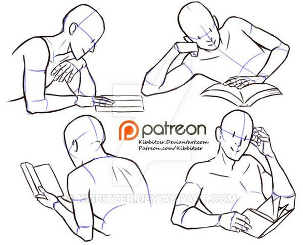 how to draw the human body with different poses and gestures for beginners, step by step