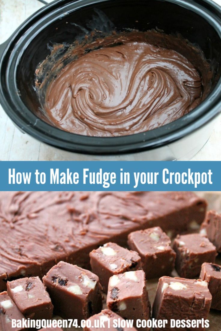 how to make fudge in your crockpot