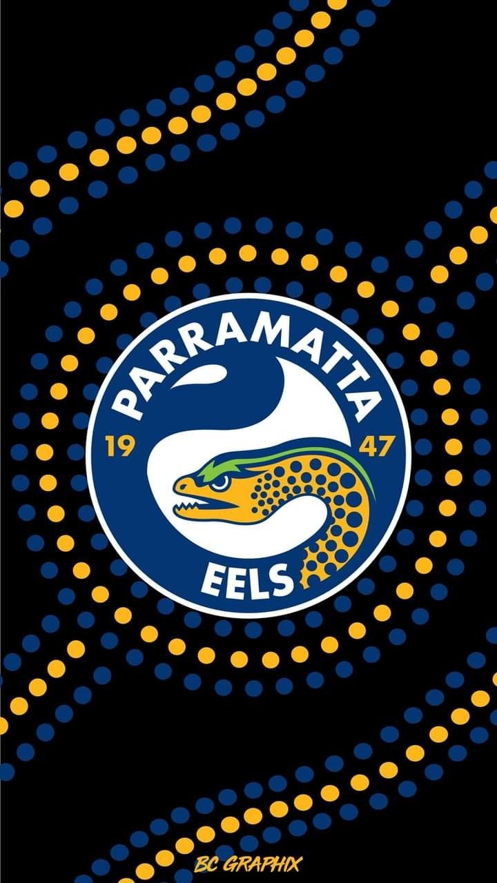 an image of the logo for paramatia els, which is on display