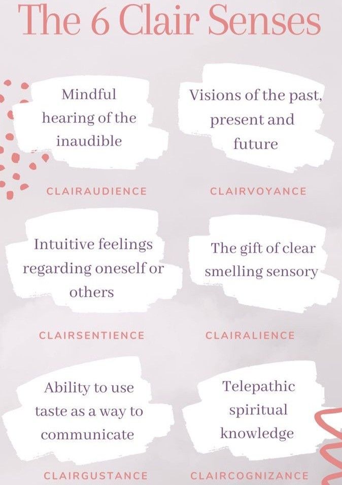 the 6 clair senses for women to use in their daily routine, including self - care