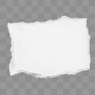 an old torn piece of paper on a gray background