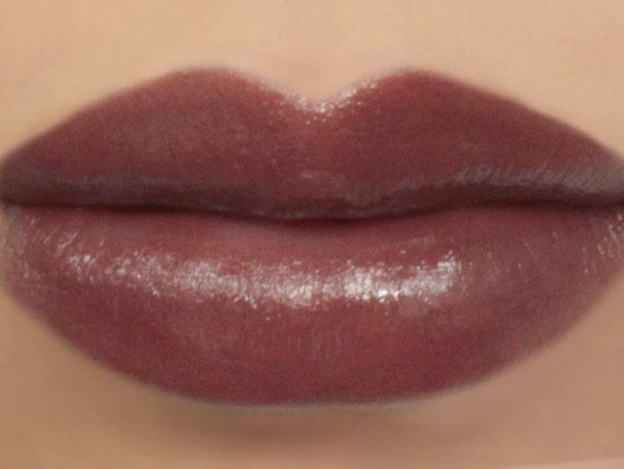 Vegan Lipstick  Hot Cocoa natural deep brown by Etherealle on Etsy Reddish Brown Lipstick, Dark Lipstick Colors, Vegan Lipstick, Lip Shade, Lip Colours, Hot Lipstick, Bright Red Lipstick, Lip Color Makeup, Fun Makeup