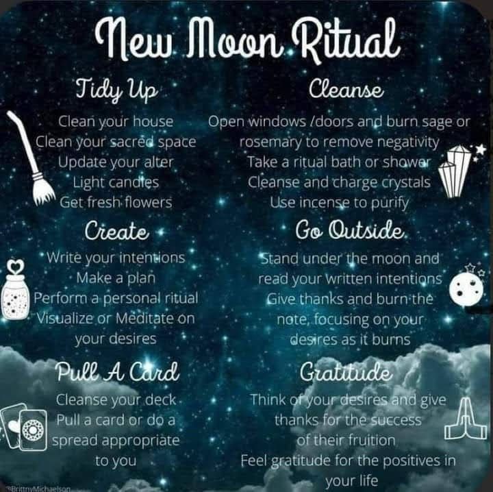 the new moon ritual is an easy way to start your day off right now it's here