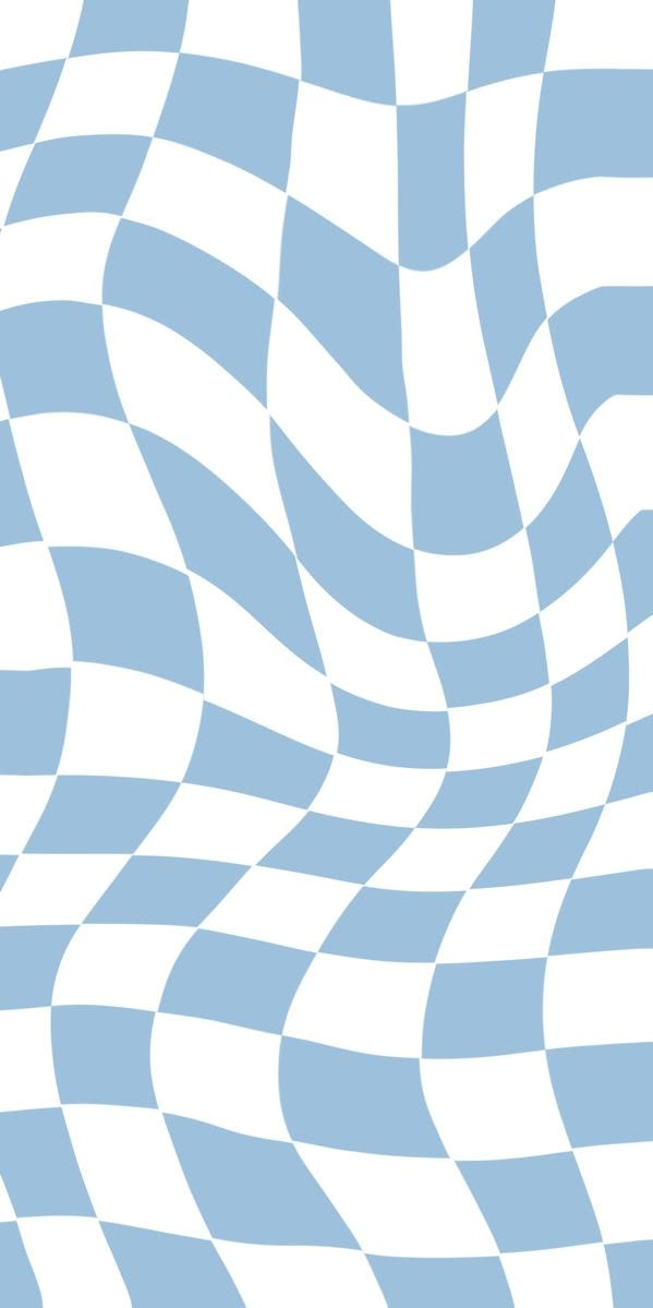 an abstract blue and white background with wavy lines in the shape of a checkerboard pattern