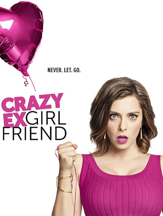 a woman in a pink dress holding a heart shaped balloon with the words crazy girl friend written on it