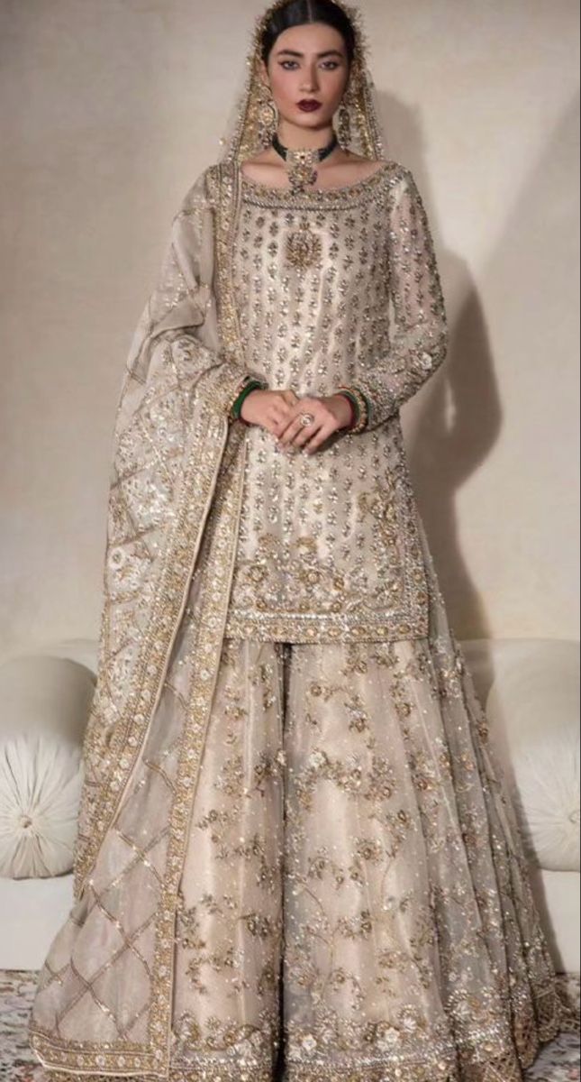 Nikah Outfit, Nikah Dress, Desi Wedding Dresses, Nikkah Dress, Asian Bridal Dresses, Latest Bridal Dresses, Bridal Dresses Pakistan, Pakistani Wedding Outfits, Pakistani Fancy Dresses