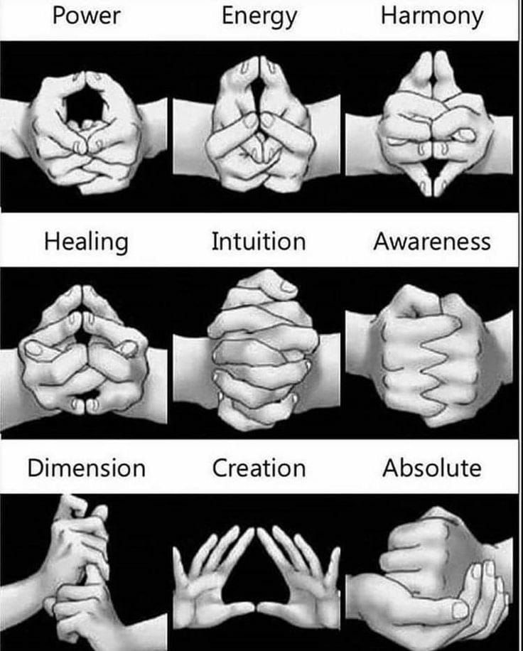 Meditation Secrets on Twitter: "… " Meditation Hand Positions, Hand Mudras, Chakra Health, Trening Sztuk Walki, Sign Meaning, Wiccan Spell Book, Witch Spell Book, Hand Sign, Les Chakras