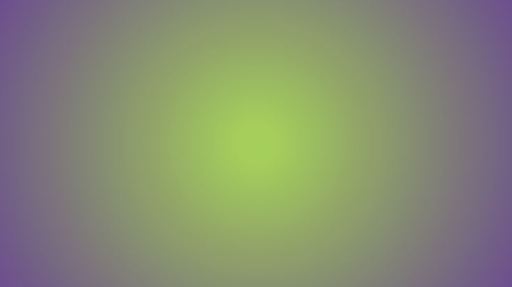 a green and purple background with white dots