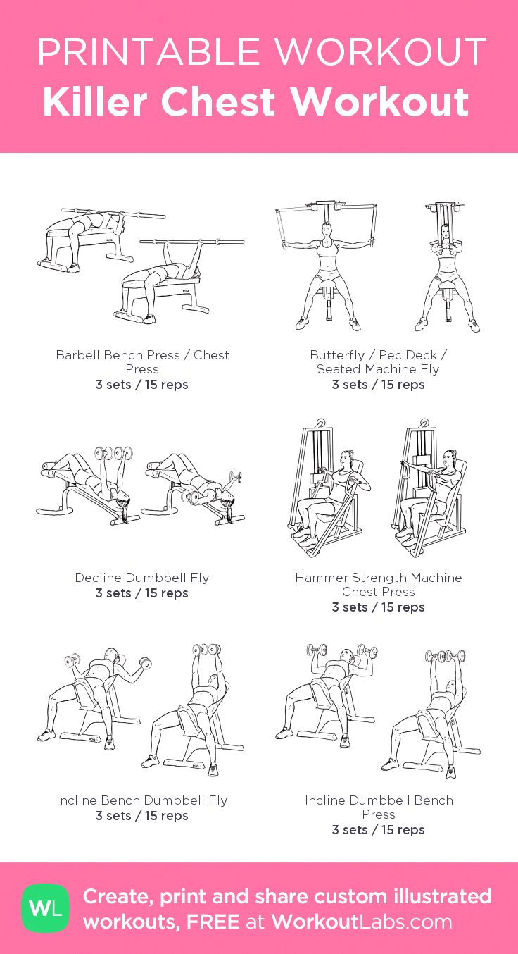 the printable workout poster shows how to do an exercise for your body and mind