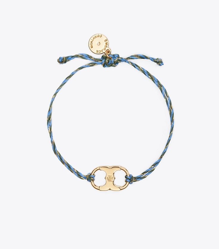 Embrace Ambition Braided Bracelet: Women's Designer Bracelets | Tory Burch Obx Dr, Designer Bracelets, Small Bracelets, The Embrace, Braided Bracelet, Braided Bracelets, Designer Jewelry, Bracelet Designs, Womens Jewelry Bracelets