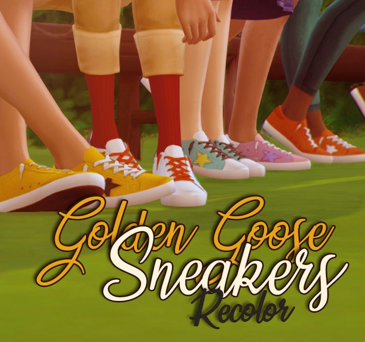 the cover of golden goose sneakers book, featuring four girls in tennis shoes and one boy