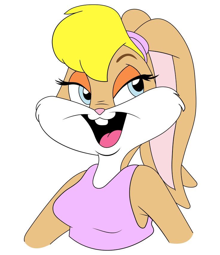 Illustration: Lola Bunny The Looney Tunes Show Lola Bunny Costume, The Looney Tunes Show, Looney Tunes Show, Lola Bunny, Bunny Nails, Kawaii Tattoo, Disney Books, Bright Art, Bunny Costume