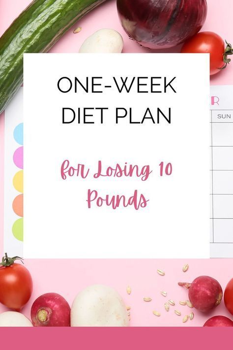 One Week Diet Plan, One Week Diet, 7 Day Diet, Best Diet Foods, Easy Diet Plan, A Diet Plan, Lose 10 Pounds, Easy Diets, Best Diet Plan