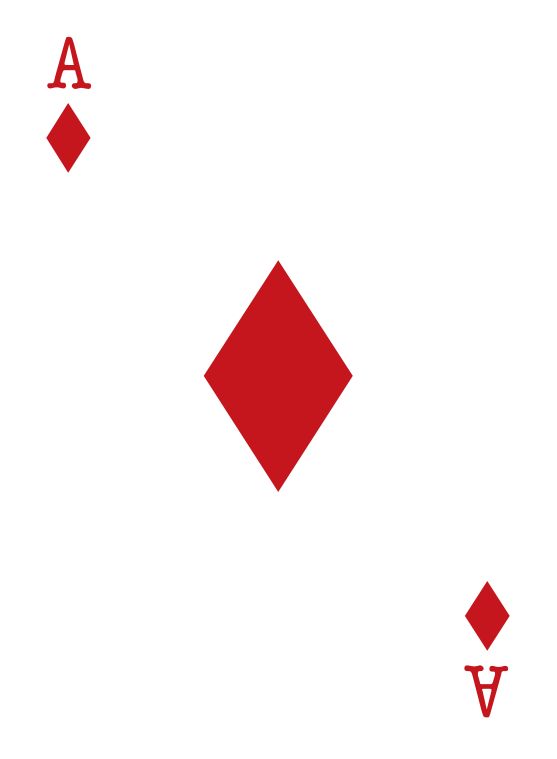 three red diamonds on a white background with the letter v in the middle and bottom