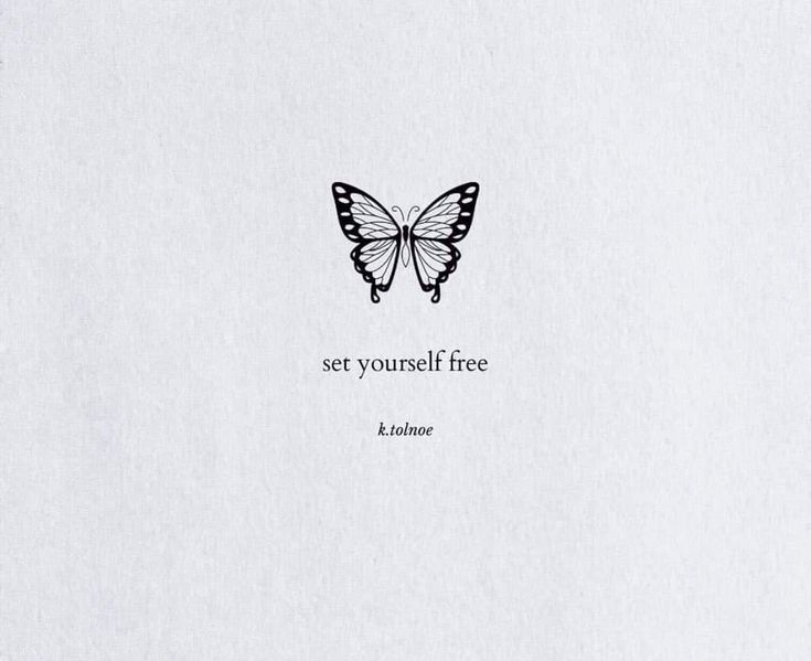 a black and white photo with a quote on it that says, set yourself free