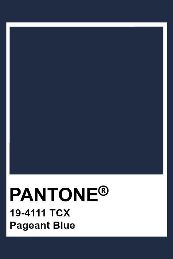 pantone's blue color is shown with the words, pagnet tone