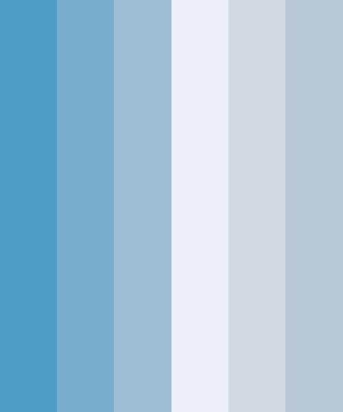 a blue and white striped wallpaper with vertical stripes in different shades, including the same color