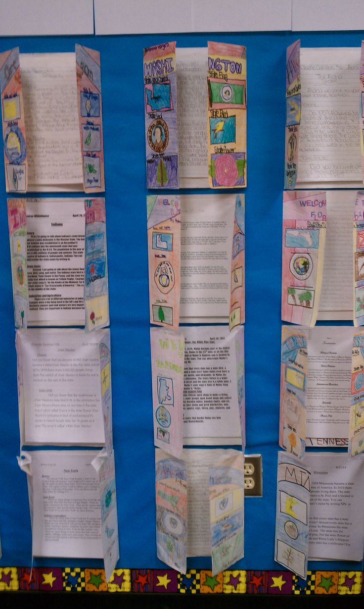 the bulletin board is covered in paper and has many different types of papers attached to it