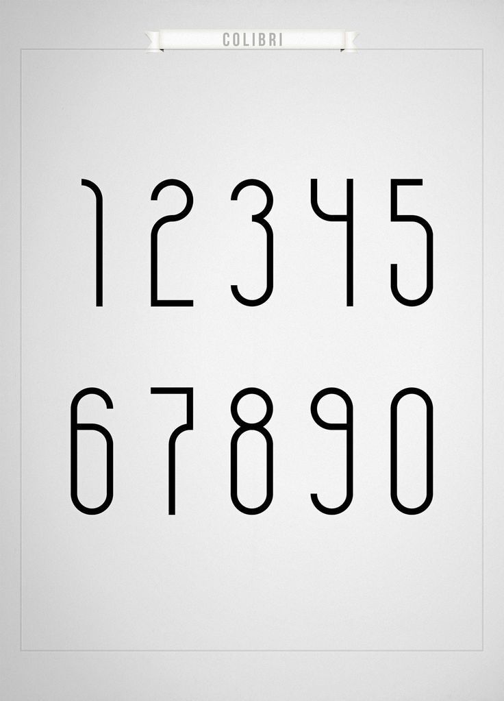 the font and numbers are black on white