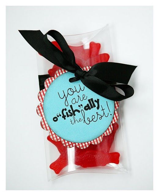 the teacher gifts are in plastic bags with ribbons on them, and one is for teachers who don't know what they want to do