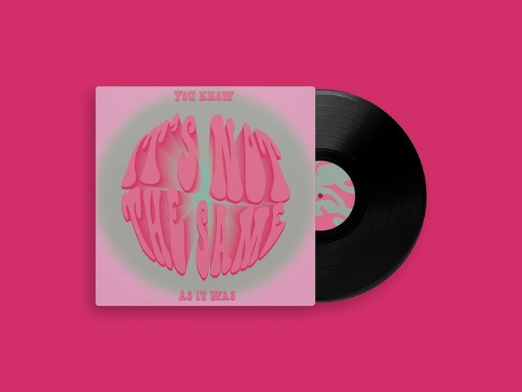 Vinyl cover inspo Harry Styles Vinyl Cover Design Typography, Vinyl Cover Illustration, Vinyl Record Design Album Covers, Vinyl Record Cover Design, Vinyl Cover Design Graphics, Typography Album Cover, Album Cover Art Ideas, Graphic Design Album Cover, Song Cover Design