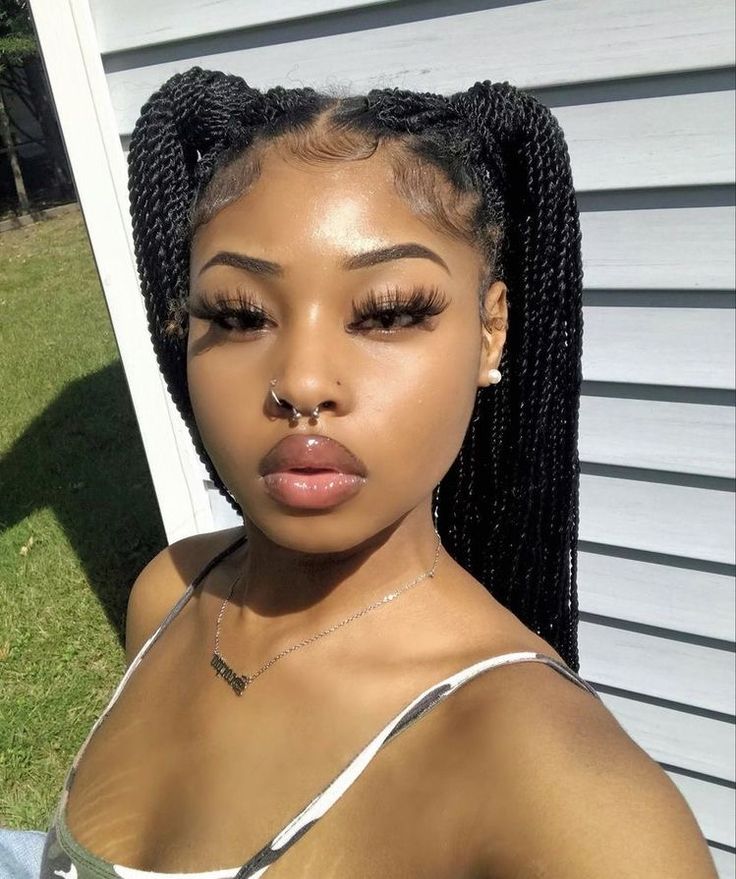 Septum Piercing Baddie, Make Your Hair Grow Faster, Cute Nose Piercings, Hair Grow Faster, Type Shi, Hair Follicles, Baddie Hairstyles, Aesthetic Hair, Black Girls Hairstyles