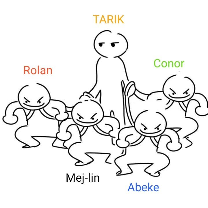 an image of some cartoon characters with the words sanyeon, sunwo, hakyeon and hygiene