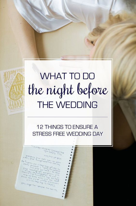 Night Before The Wedding, Night Before Wedding, Wedding Countdown, Before The Wedding, Planning Checklist, Wedding Preparation, Wedding Checklist, Ideal Wedding, Wedding Advice