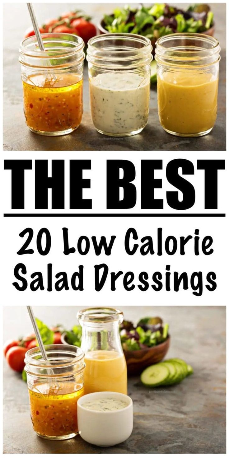 the best 20 low calorie salad dressings