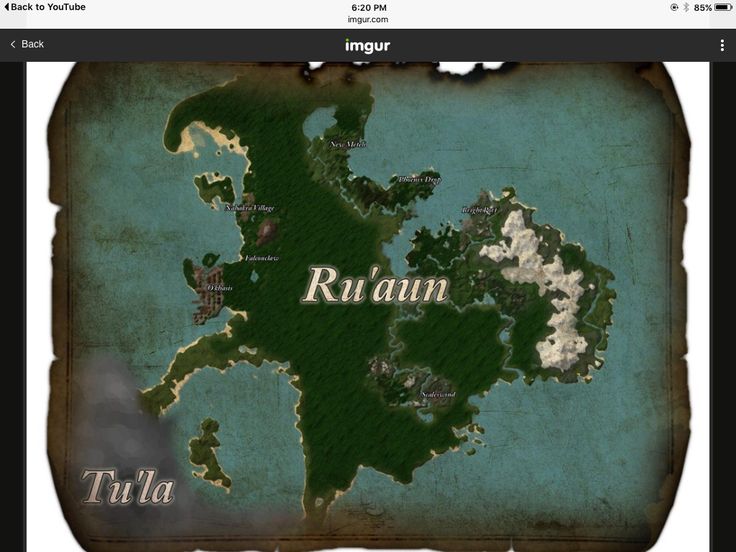 an old map with the name raun on it