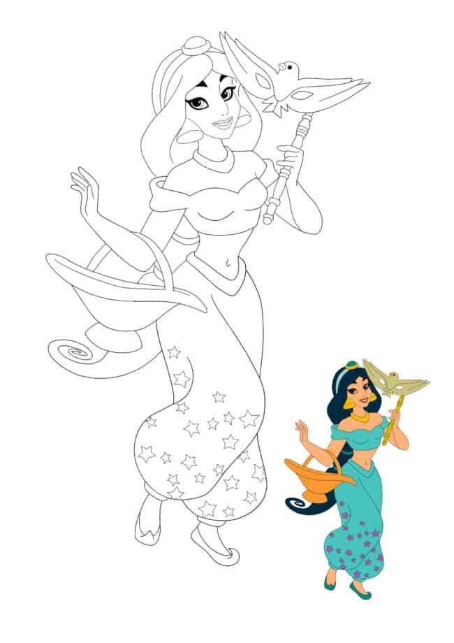 the little mermaid coloring pages for kids