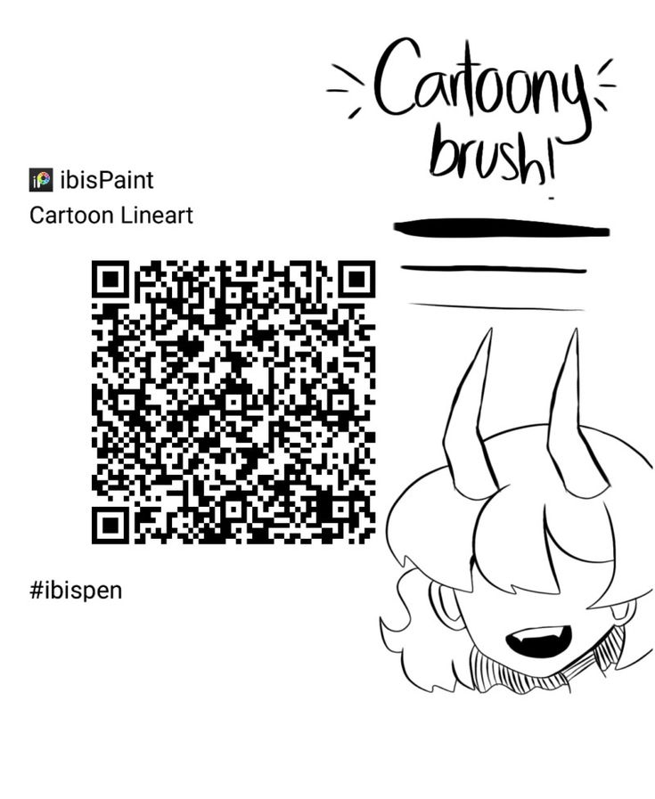 an image of a cartoon character with qr code in the background and text that reads carbony bush