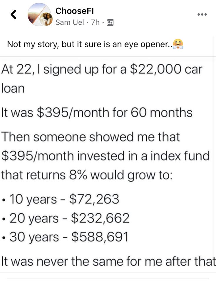 the tweet has been posted to someone about their car loan and it looks like they