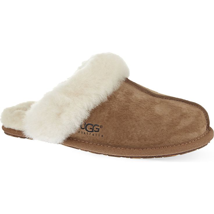 Find UGG Scuffette Ii Slippers Eur 41 / 8 Uk on Editorialist. UGG suede slippersEngraved logo, sheepskin lining Ugg’s Slippers, Funkette Ugg Slippers, Brown Ugg Slippers, Ugg Fur Slippers, Ugg Scuffette Slippers, Ugg Scuffette, Slippers