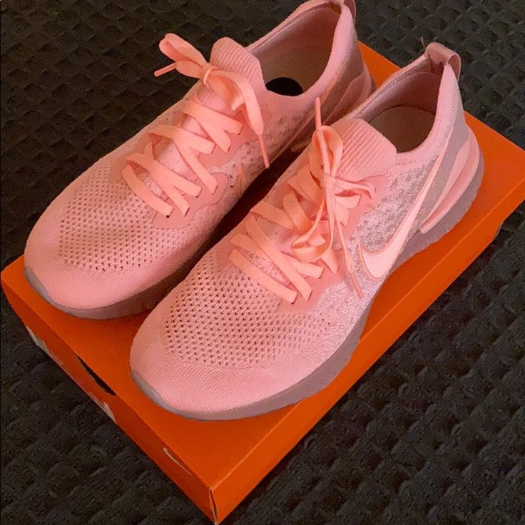 Coral Pink Running Shoes Never Worn Pink Running Shoes, Nike Sneakers, Shoes Nike, Coral Pink, Nike Shoes, Nike Women, Running Shoes, Athletic Shoes, Sneakers Nike